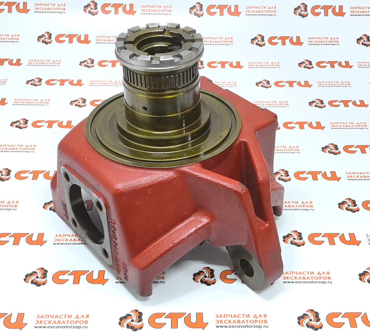 Кулак поворотный 0884401 левый переднего моста экскаватора Hitachi ZX130W, ZX130W-AMS, ZX160W, ZX160W-AMS